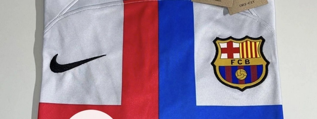 Procurila treća majica Barcelone ima plave i crvene križeve