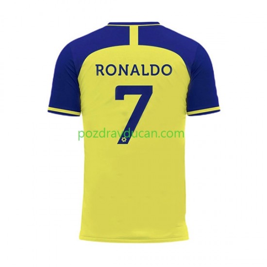 Nogometni Dresovi Al-Nassr Ronaldo 7 Muški Domaći dres 2022-2023 Kratkih Rukava