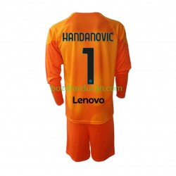 Nogometni Dresovi Inter Milan Samir Handanovic 1 Vratar Dječji Četvrti dres 2022-2023 Dugi Rukav