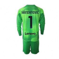Nogometni Dresovi Inter Milan Samir Handanovic 1 Vratar Dječji Treći dres 2022-2023 Dugi Rukav