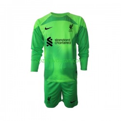 Nogometni Dresovi Liverpool Vratar Dječji Treći dres 2022-2023 Dugi Rukav