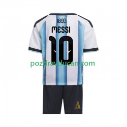 Nogometni Dresovi Argentina Lionel Messi 10 Dječji Domaći dres World Cup 2026 Kratkih Rukava