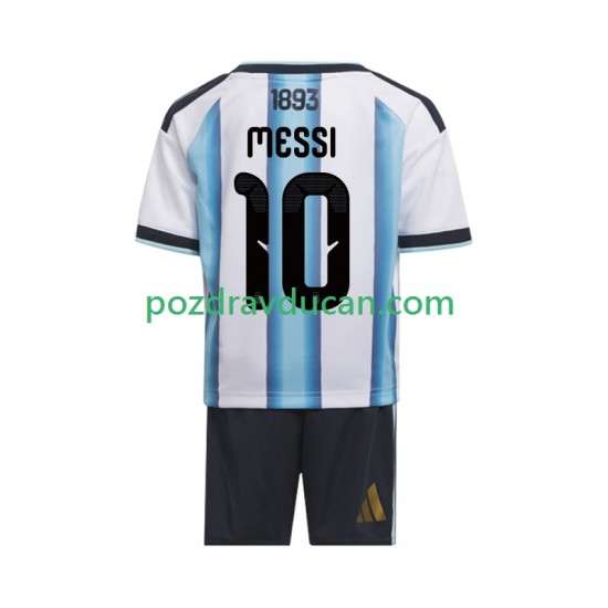 Nogometni Dresovi Argentina Lionel Messi 10 Dječji Domaći dres World Cup 2026 Kratkih Rukava
