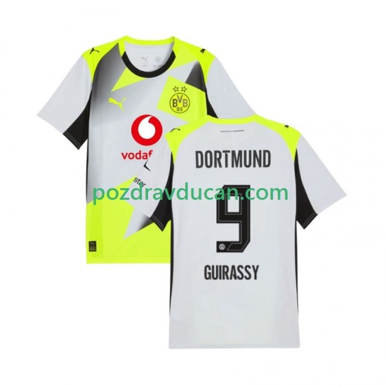 Nogometni Dresovi Borussia Dortmund Serhou Guirassy 9 Muški Gostujući dres 2025-2026 Kratkih Rukava