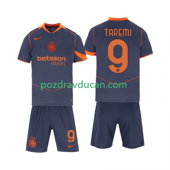 Nogometni Dresovi Inter Milan Marcus Thuram 9 Dječji Treći dres 2025-2026 Kratkih Rukava