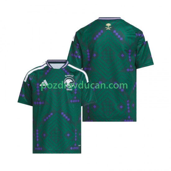 Nogometni Dresovi Saudijska Arabija Dječji Domaći dres World Cup 2026 Kratkih Rukava