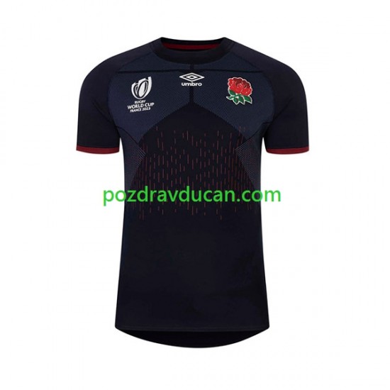 Rugby Dresovi Engleska Muški Gostujući dres RWC 2023 Kratkih Rukava