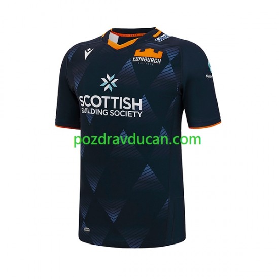 Rugby Dresovi Edinburgh Muški Domaći dres 2023 Kratkih Rukava