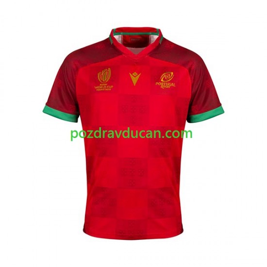 Rugby Dresovi Portugal Muški Domaći dres RWC 2023 Kratkih Rukava