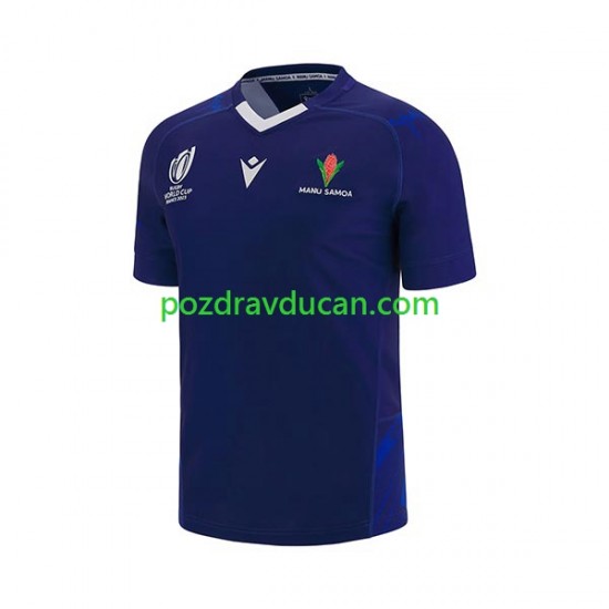 Rugby Dresovi Samoa Muški Domaći dres RWC 2023 Kratkih Rukava