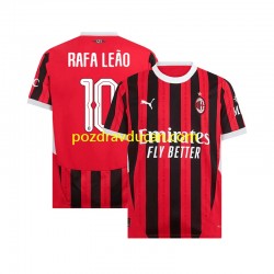 Nogometni Dresovi AC Milan UCL Font RAFA LEAO 10 Muški Domaći dres 2024-2025 Kratkih Rukava