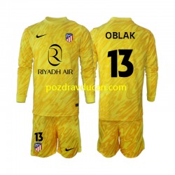 Nogometni Dresovi Atlético Madrid Jan Oblak 13 Vratar Dječji Treći dres 2024-2025 Dugi Rukav