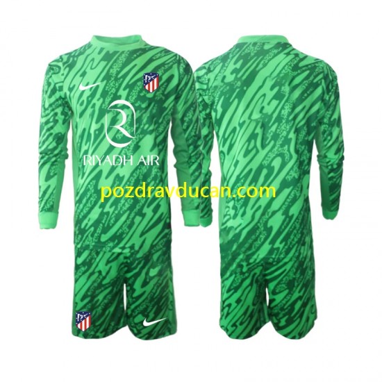Nogometni Dresovi Atlético Madrid Vratar Dječji Gostujući dres 2024-2025 Dugi Rukav