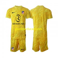 Nogometni Dresovi Atlético Madrid Vratar Dječji Treći dres 2024-2025 Kratkih Rukava
