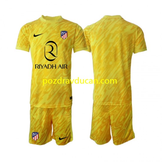 Nogometni Dresovi Atlético Madrid Vratar Dječji Treći dres 2024-2025 Kratkih Rukava