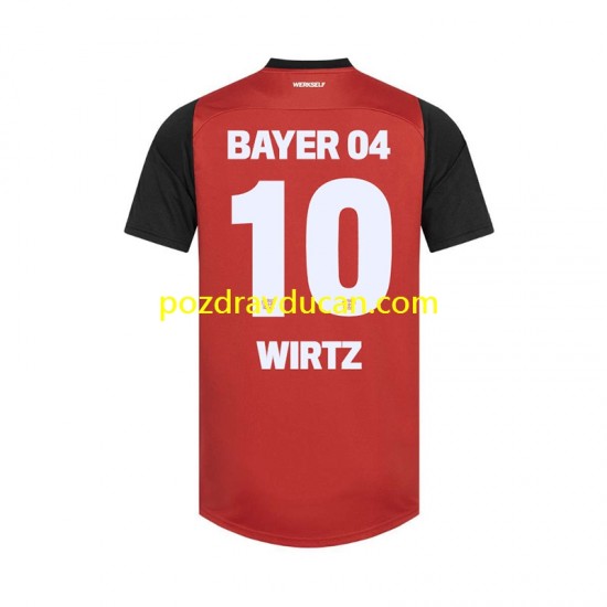 Nogometni Dresovi Bayer 04 Leverkusen Florian Wirtz 10 Muški Domaći dres 2024-2025 Kratkih Rukava