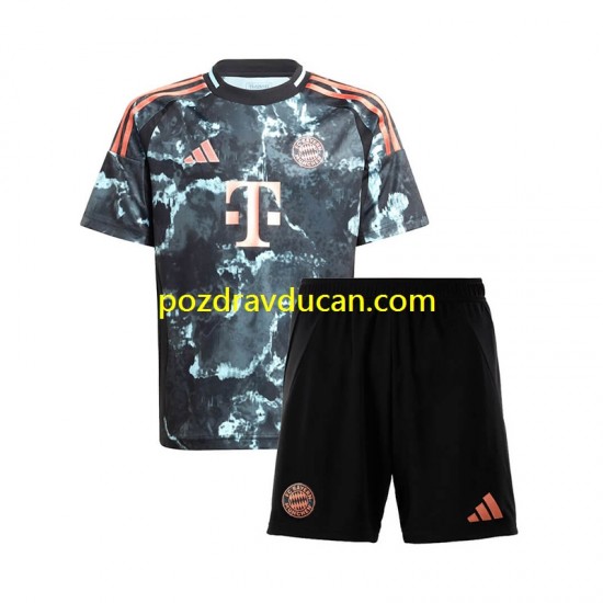 Nogometni Dresovi FC Bayern München Dječji Gostujući dres 2024-2025 Kratkih Rukava