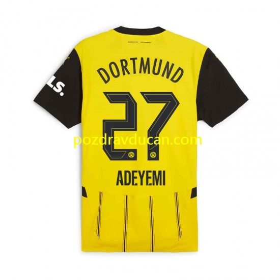Nogometni Dresovi Borussia Dortmund Karim Adeyemi 27 Muški Domaći dres 2024-2025 Kratkih Rukava