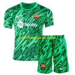 Nogometni Dresovi FC Barcelona Vratar Dječji Domaći dres 2024-2025 Kratkih Rukava