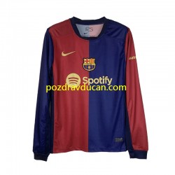 Nogometni Dresovi FC Barcelona Muški Domaći dres 2024-2025 Dugi Rukav