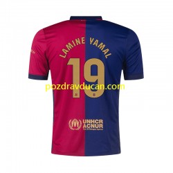 Nogometni Dresovi FC Barcelona Lamine Yamal 19 Muški Domaći dres 2024-2025 Kratkih Rukava