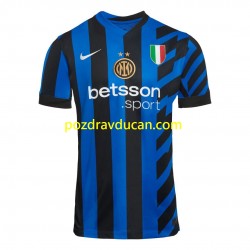 Nogometni Dresovi Inter Milan Muški Domaći dres 2024-2025 Kratkih Rukava