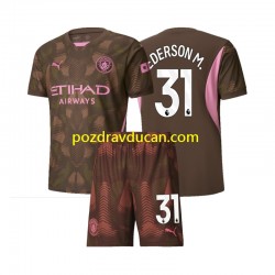 Nogometni Dresovi Manchester City Ederson M 31 Vratar Dječji Domaći dres 2024-2025 Kratkih Rukava