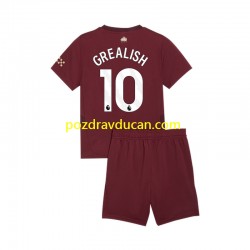 Nogometni Dresovi Manchester City Jack Grealish 10 Dječji Treći dres 2024-2025 Kratkih Rukava