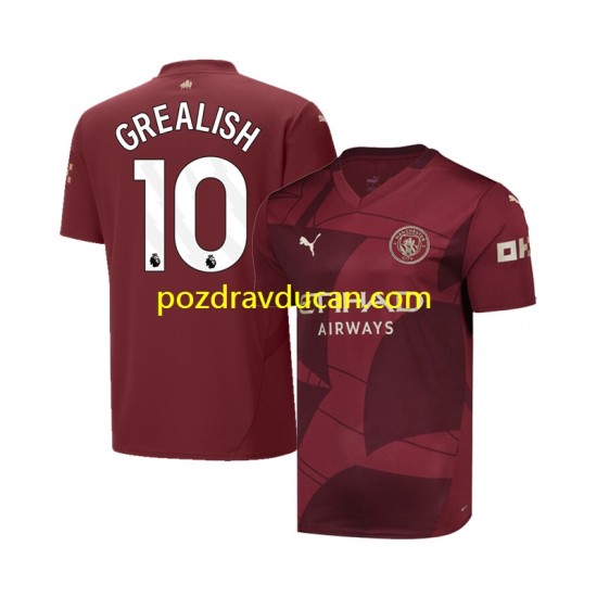 Nogometni Dresovi Manchester City Jack Grealish 10 Muški Treći dres 2024-2025 Kratkih Rukava