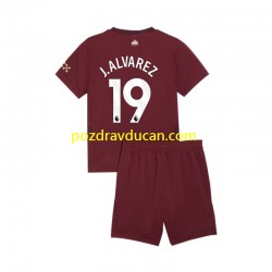 Nogometni Dresovi Manchester City Julian Alvarez 19 Dječji Treći dres 2024-2025 Kratkih Rukava