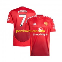 Nogometni Dresovi Manchester United Mason Mount 7 Muški Domaći dres 2024-2025 Kratkih Rukava