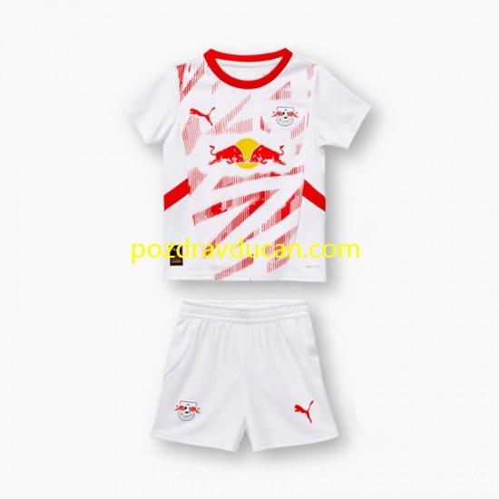Nogometni Dresovi RB Leipzig Dječji Domaći dres 2024-2025 Kratkih Rukava