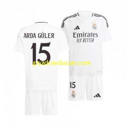 Nogometni Dresovi Real Madrid Arda Guler 15 Dječji Domaći dres 2024-2025 Kratkih Rukava