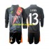 Nogometni Dresovi Real Madrid Andriy Lunin 13 Vratar Dječji Gostujući dres 2024-2025 Dugi Rukav