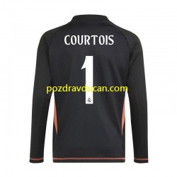 Nogometni Dresovi Real Madrid Thibaut Courtois 1 Vratar Muški Gostujući dres 2024-2025 Kratkih Rukava