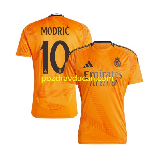 Nogometni Dresovi Real Madrid Modrić Luka 10 Muški Gostujući dres 2024-2025 Kratkih Rukava