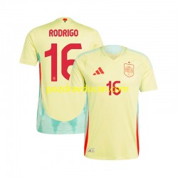 Nogometni Dresovi Španjolska RODRIGO 16 Muški Gostujući dres Euro 2024 Kratkih Rukava