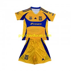 Nogometni Dresovi Tigres UANL Dječji Domaći dres 2024-2025 Kratkih Rukava