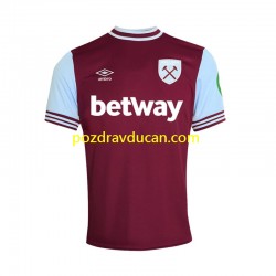Nogometni Dresovi West Ham United Muški Domaći dres 2024-2025 Kratkih Rukava