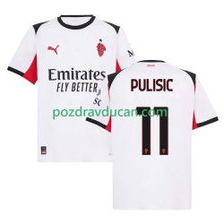Nogometni Dresovi AC Milan Christian Pulisic 11 Muški Gostujući dres 2025-2026 Kratkih Rukava