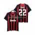 Nogometni Dresovi AC Milan KAKA 22 2009 Retro Muški Domaći dres 2008 Kratkih Rukava