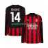 Nogometni Dresovi AC Milan Modrić Luca 14 Muški Domaći dres 2025-2026 Dugi Rukav