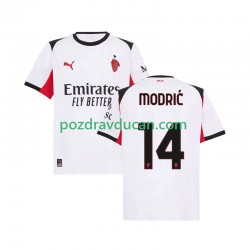 Nogometni Dresovi AC Milan Modrić Luka 14 Muški Gostujući dres 2025-2026 Kratkih Rukava