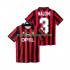 Nogometni Dresovi AC Milan MALDINI 3 1996 1997 Retro Muški Domaći dres Kratkih Rukava