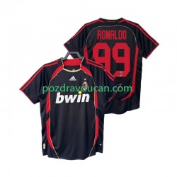 Nogometni Dresovi AC Milan RONALDO 99 2007 Retro Muški Treći dres 2006 Kratkih Rukava