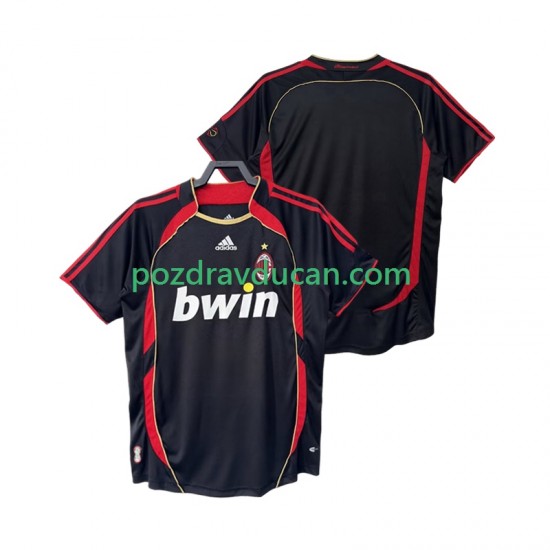 Nogometni Dresovi AC Milan 2007 Retro Muški Treći dres 2006 Kratkih Rukava