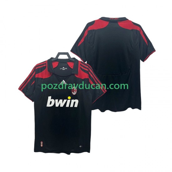 Nogometni Dresovi AC Milan 2007 Retro Muški Treći dres 2008 Kratkih Rukava