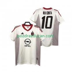 Nogometni Dresovi AC Milan rui costa 10 2005 Retro Muški Gostujući dres 2004 Kratkih Rukava