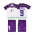 Nogometni Dresovi ACF Fiorentina BATISTUTA 9 1992 1993 Retro Dječji Gostujući dres Kratkih Rukava