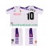 Nogometni Dresovi ACF Fiorentina RUI COSTA 10 Retro Dječji Gostujući dres 1998 1999 Kratkih Rukava